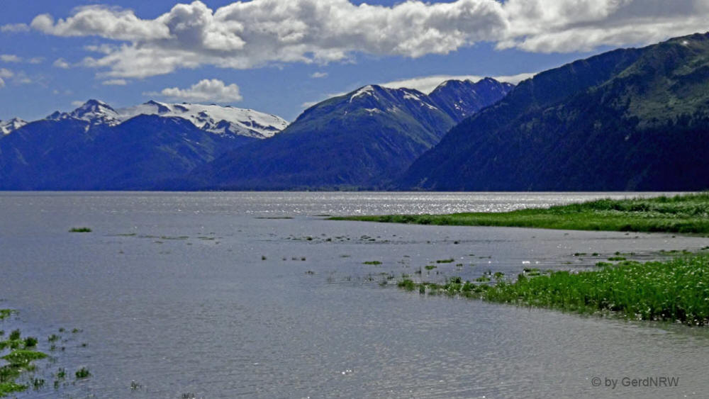 Mouth of Resurrection River, Seward, Alaska, USA