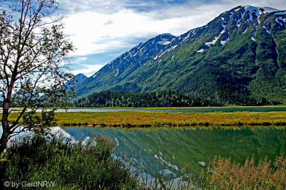 Tern Lake at Moose Pass, Alaska, USA
