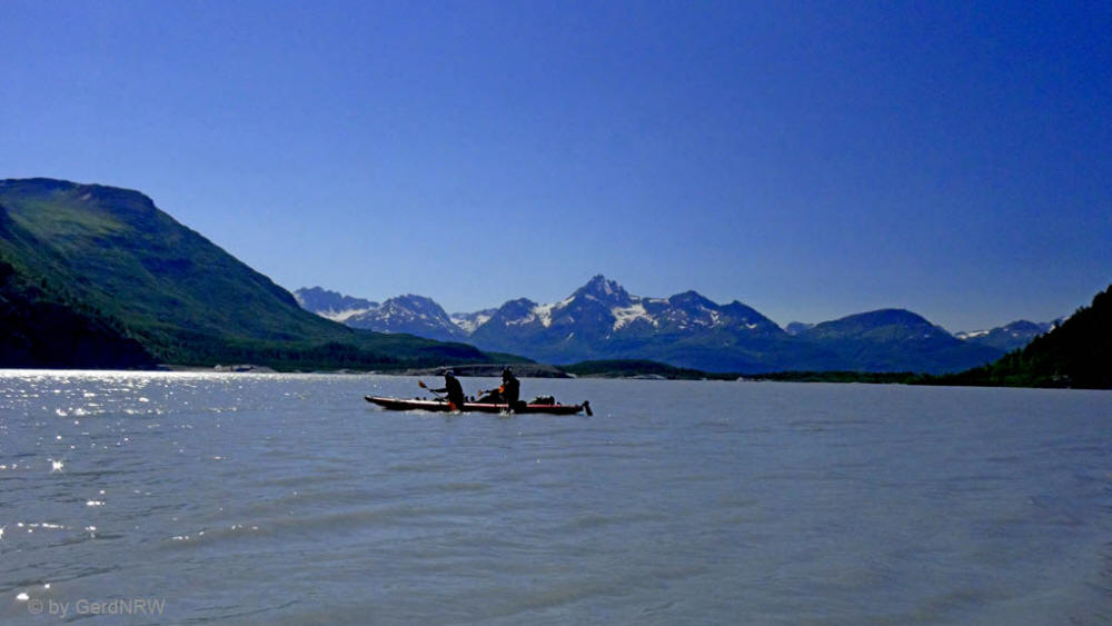 Valdez Glacier Lake, Valdez, Alaska, USA