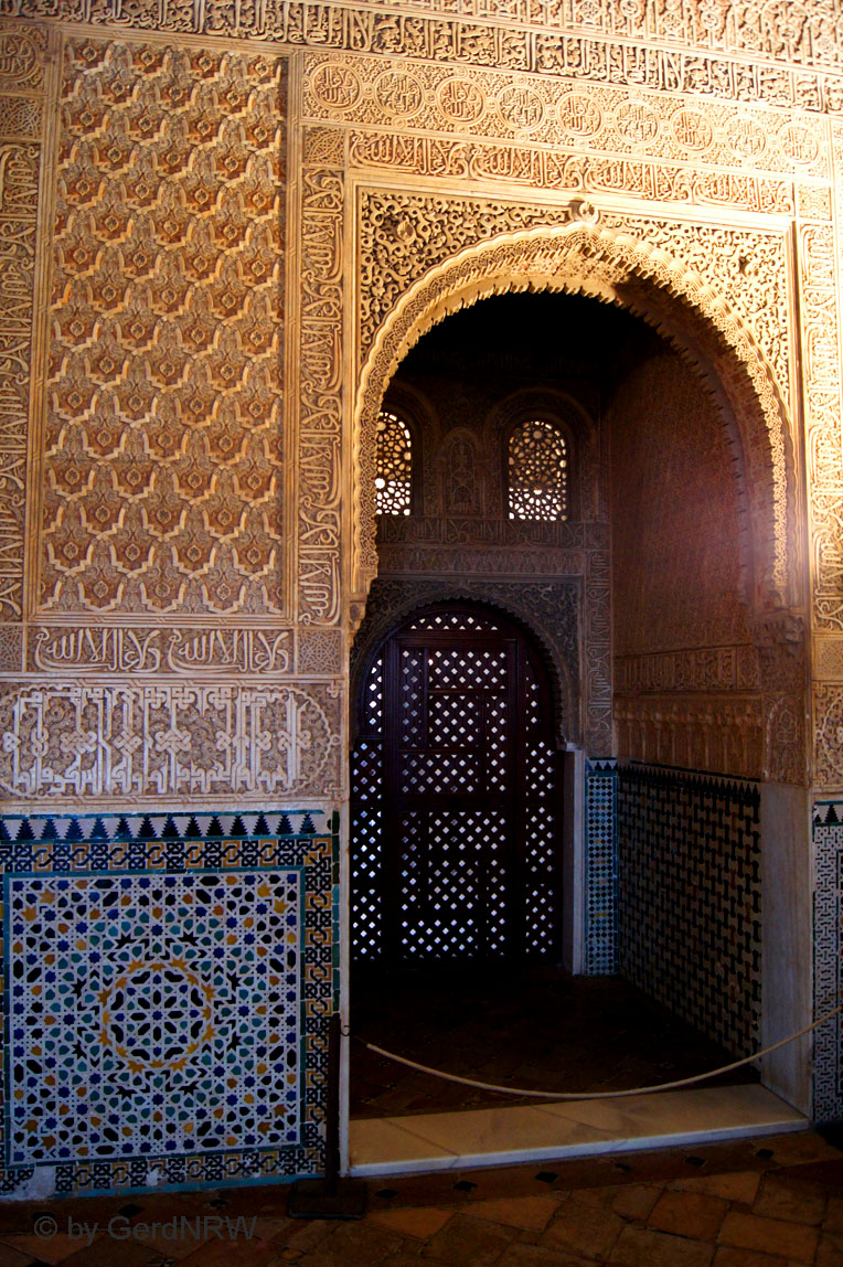 Inside the Royal Complex, Alhambra, Granada, Spain - Im Innern der Nasridenpaläste, Alhambra, Andalusien, Spanien