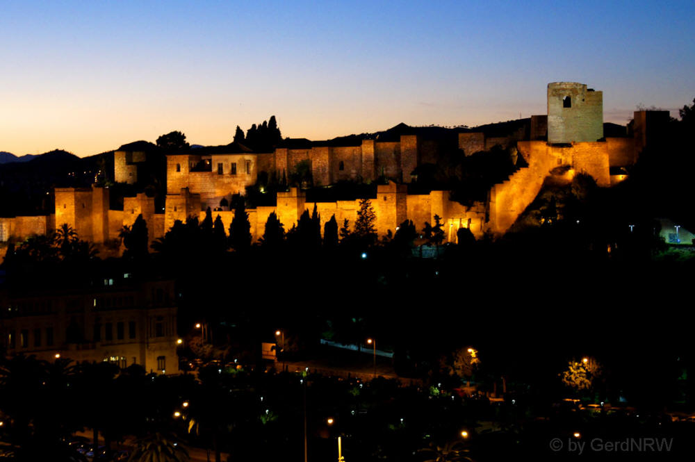 Alcazaba, Malaga, Spain - Alcazaba, Malaga, Spanien