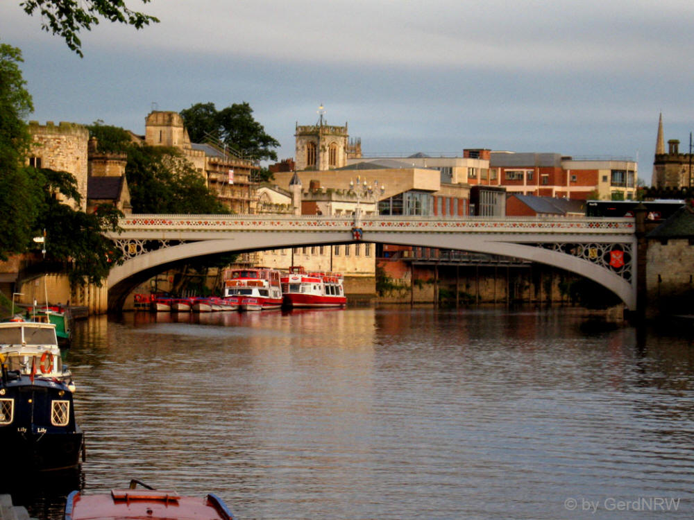 River Ouse, York, Yorkshire, UK 