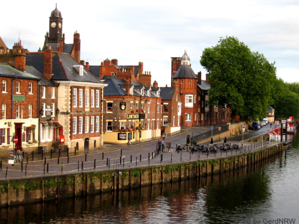 River Ouse, York, Yorkshire, UK 