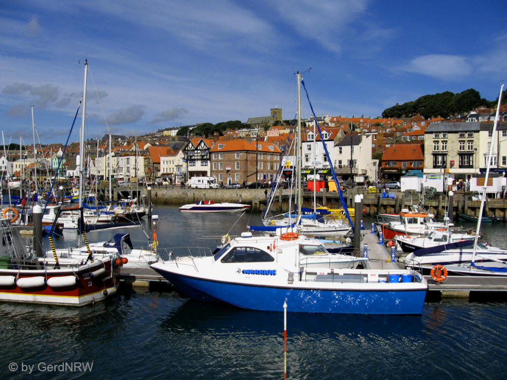Scarborough Harbour, Scarborough, North Yorkshire, UK