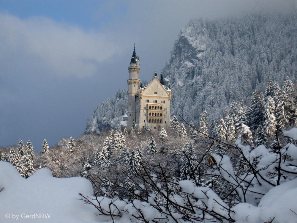 New Swanstone Castle (Schloss Neuschwanstein), Fuessen, Germany