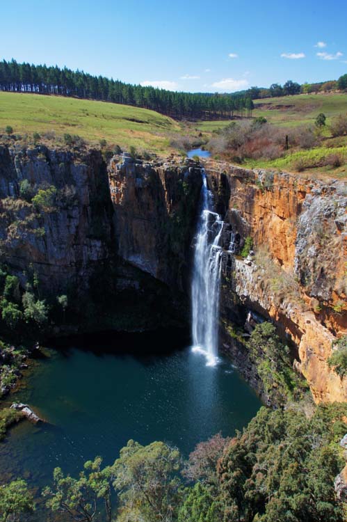 Berlin Waterfall, Panorama route