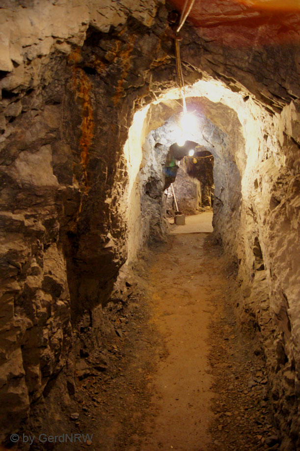 Inside Old 100 Mine, Near Silverton, Colorado - USA