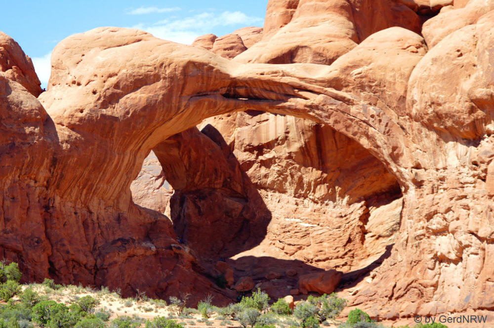 Double Arch, Arches Nationalpark, Utah, USA