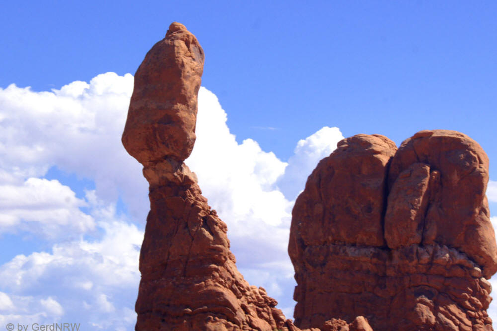 Balanced Rock, Arches Nationalpark, Utah, USA