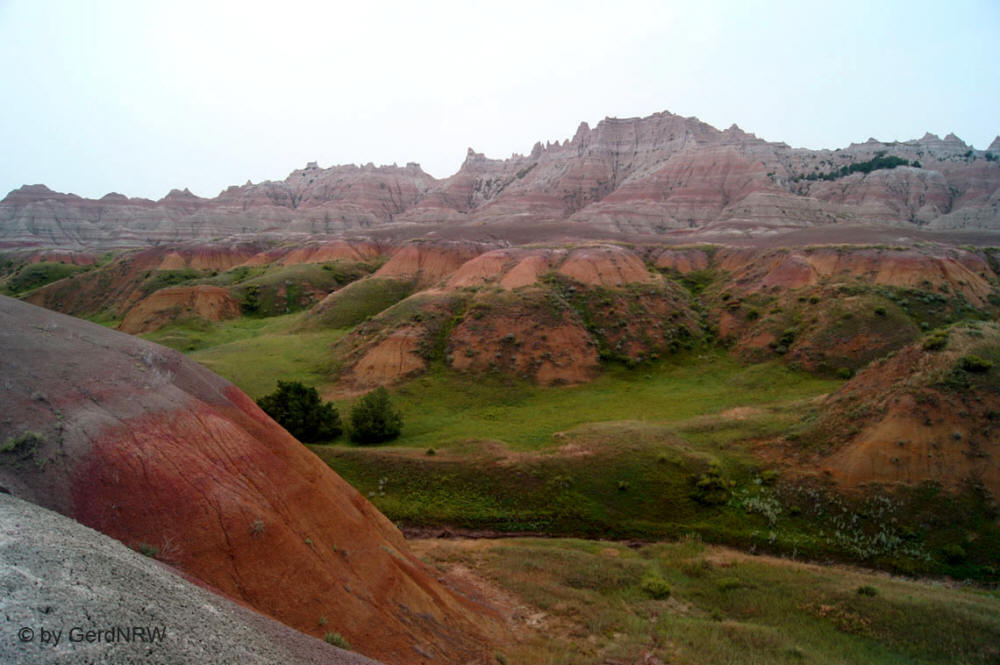 Badlands Nationalpark, SD, USA