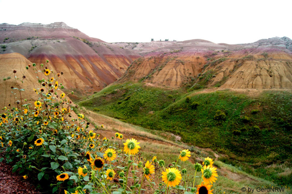 Badlands Nationalpark, SD, USA