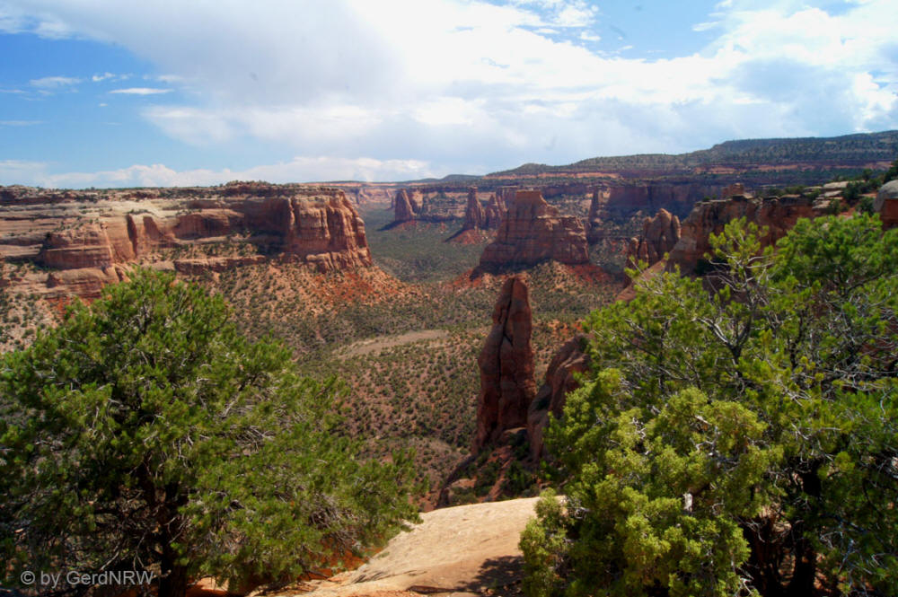 Monument Canyon, Colorado National Monument, Colorado, USA
