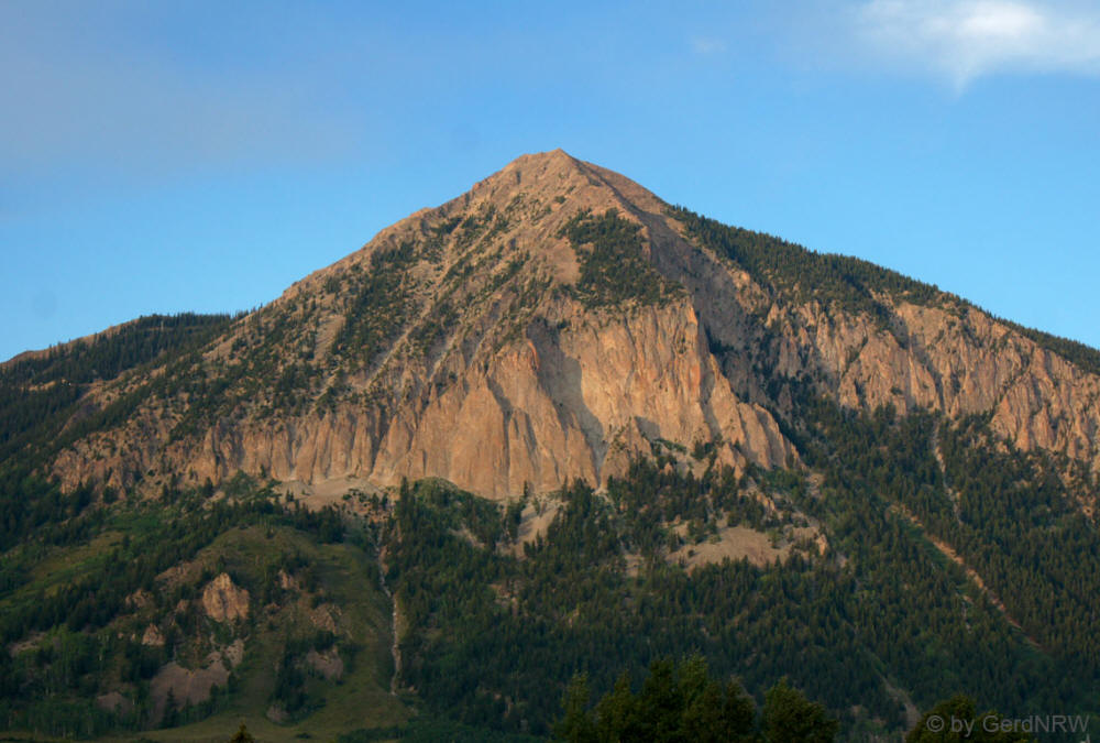 Crested Butte Mountain 12,162 ft (3,707 m), Crested Butte, Colorado, USA