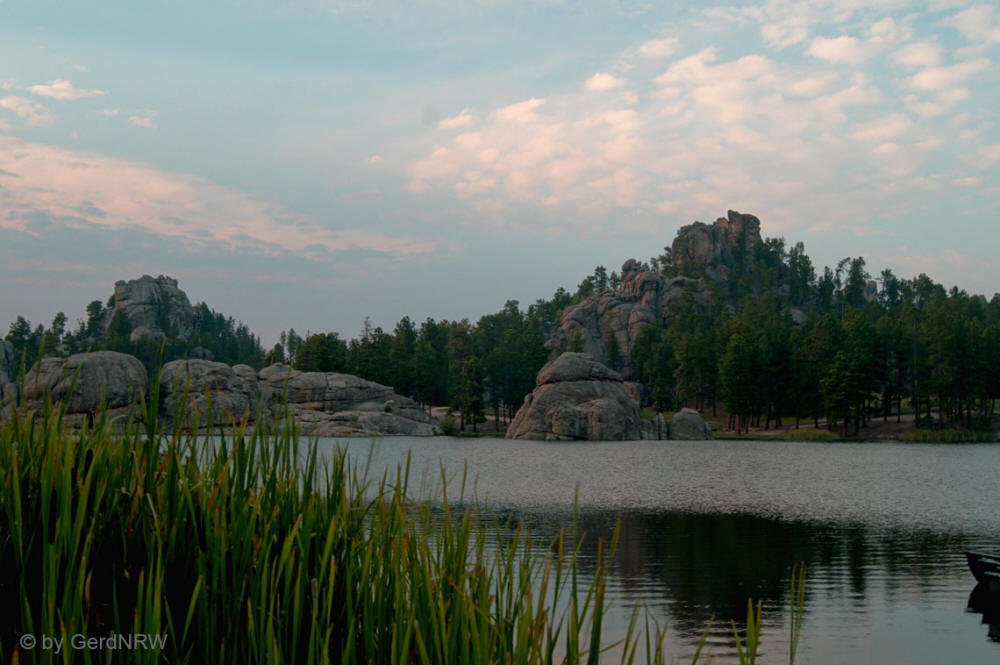 Sylvan Lake, Custer State Park, South Dakota, USA
