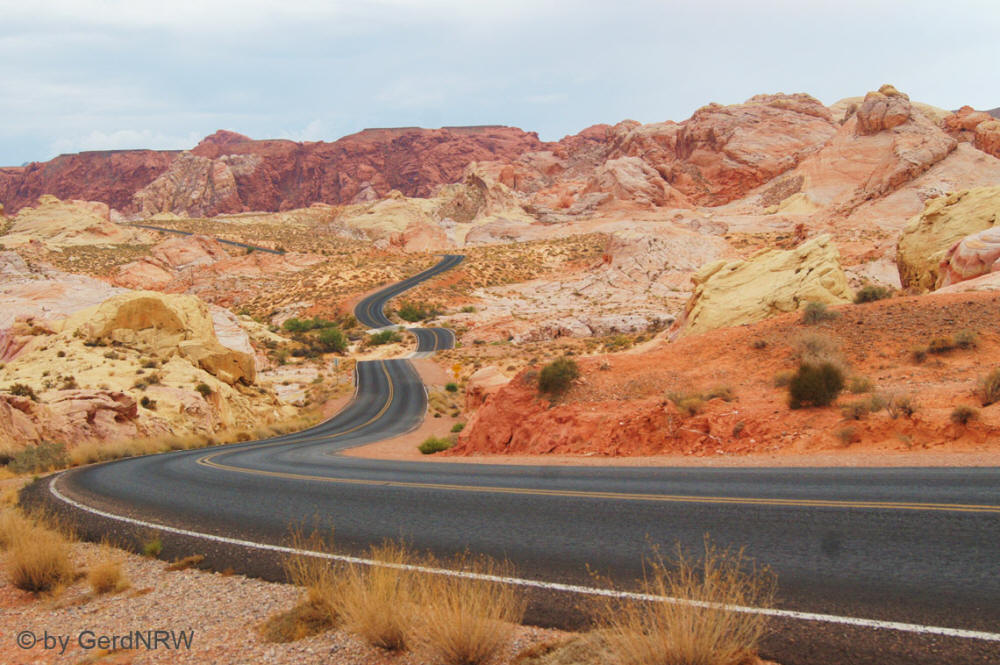 Rainbow Vista Area, Valley of Fire, Nevada - USA