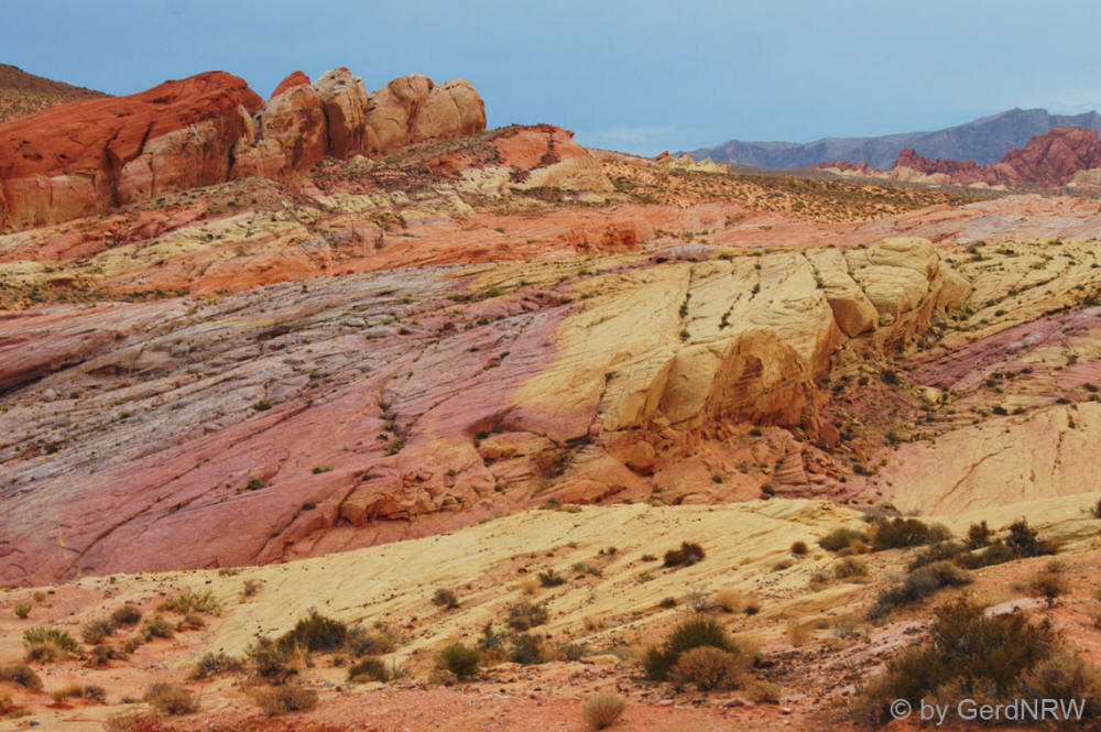 Rainbow Vista Area, Valley of Fire, Nevada - USA