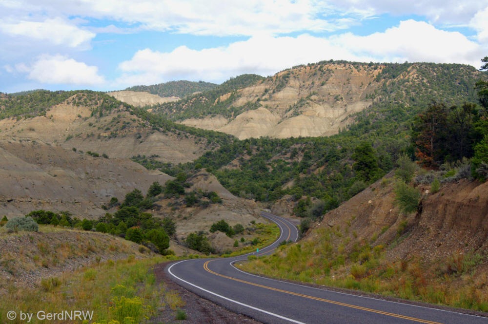 Near Henrieville, Scenic Byway UT-12, Utah - USA
