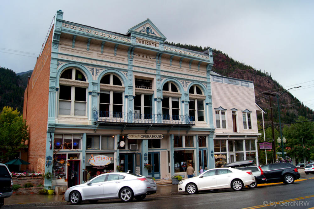 Wright’s Opera House (Wright’s Hall), 1888, Ouray, Colorado - USA