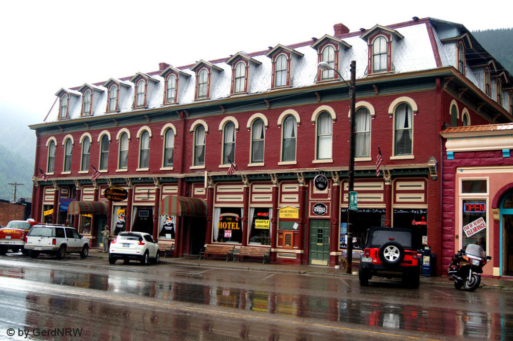 Grand Imperial Hotel (1882), Greene Street, Silverton, Colorado - USA