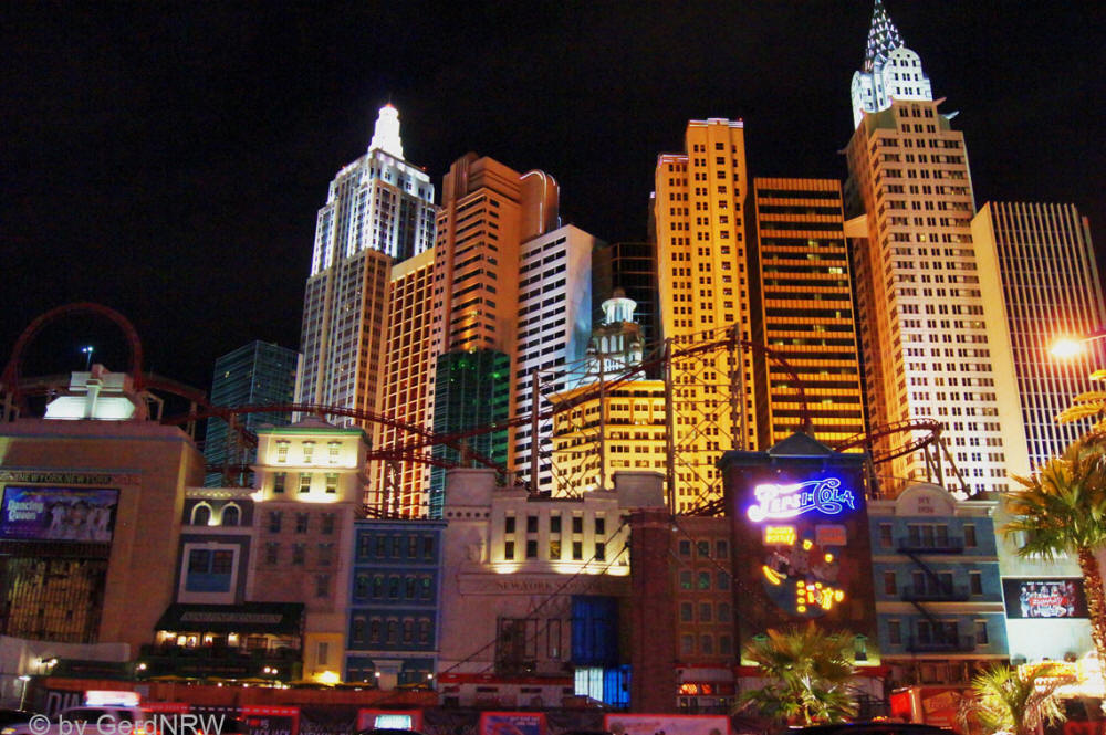 New York New York, The Strip, Las Vegas, Nevada, USA 