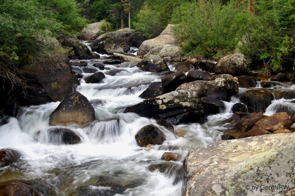 North St. Vrain Creek, Wild Basin Area, Rocky Mountains National Park