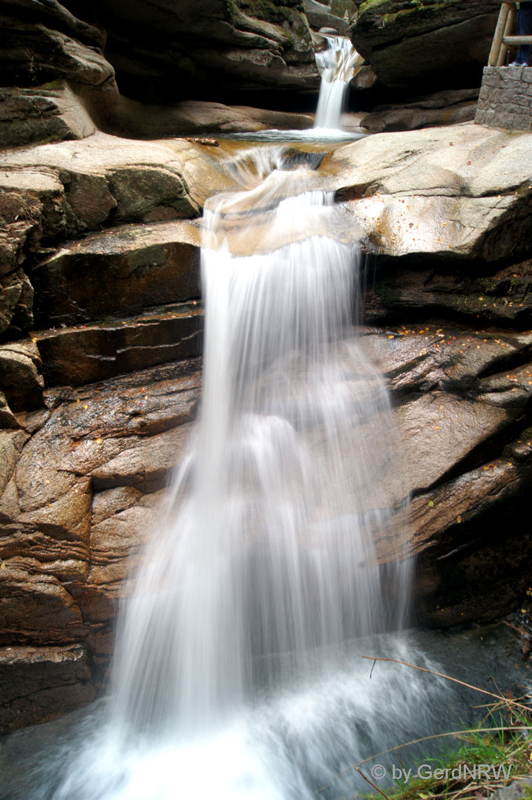 Sabbaday Falls, Kancamagus Highway, White Mountains, New Hamshire, USA