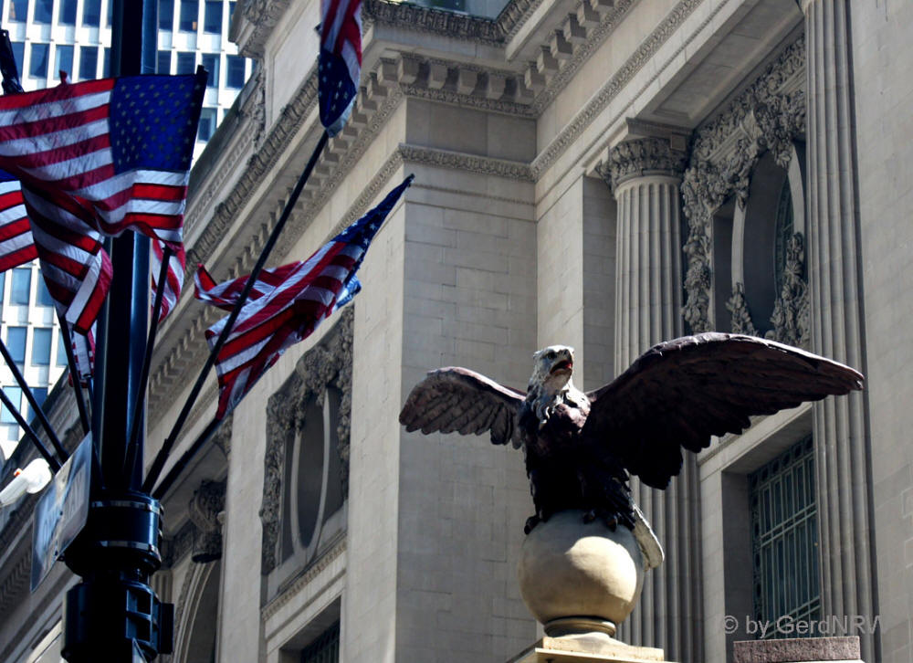 In front of Grand Central Terminal, Manhattan, New York, USA - Vor dem Grand Central Terminal, Manhattan, New York, USA
