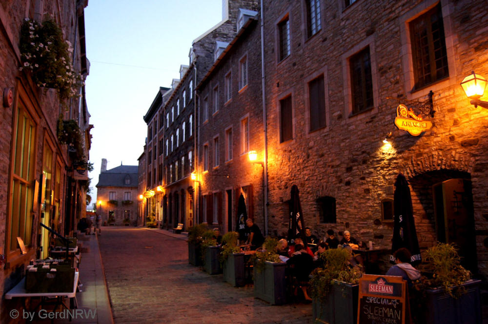 Lower Town, Quebec, Canada - Unterstadt, Quebec, Kanada